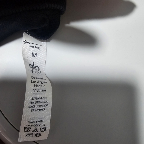 ALO Yoga Charcoal Zip-Up Jacket - Picture 7 of 8